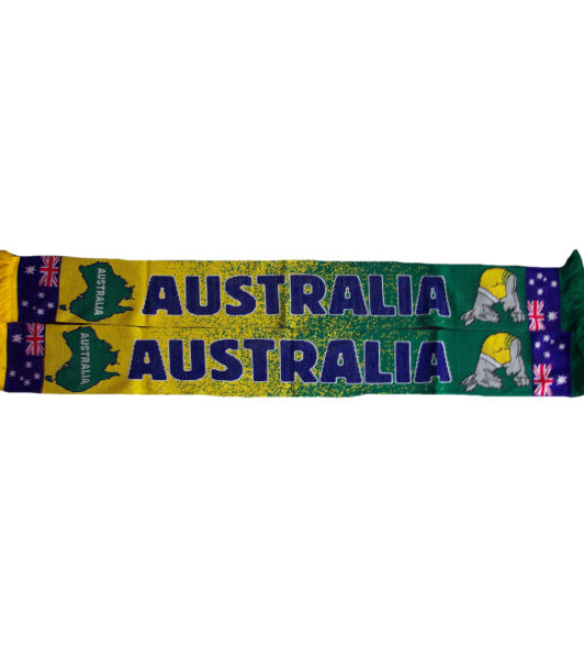 Australien Schal Boxing Kangaroo