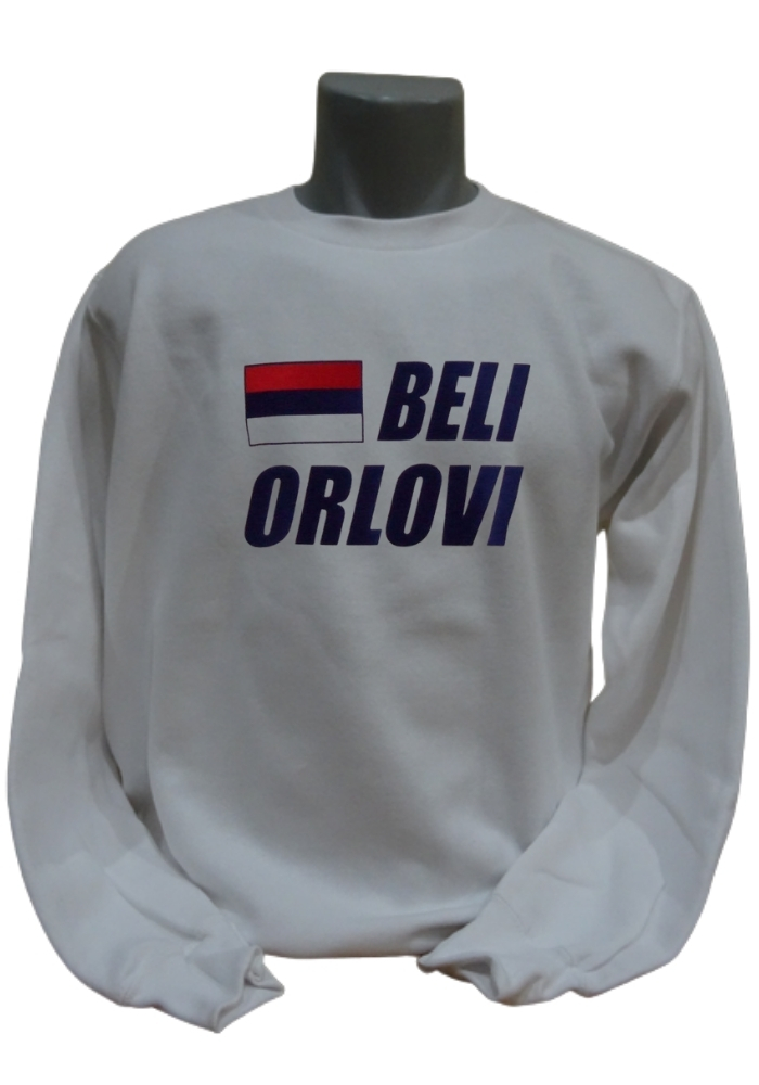 Serbien Sweatshirt Beli Orlovi
