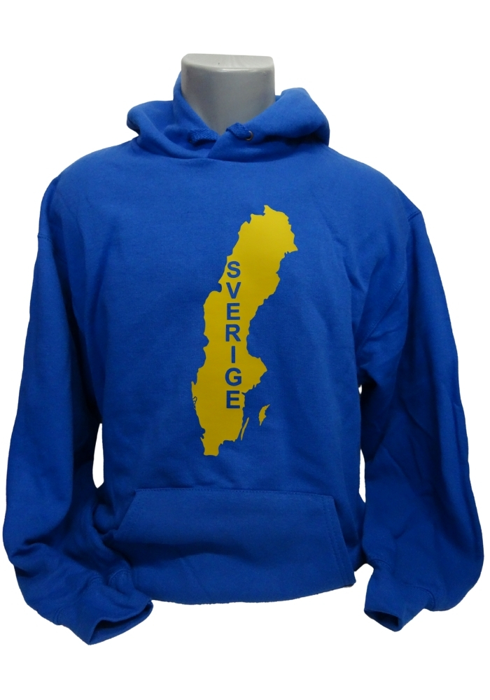 Schweden Hoodie Map&Name