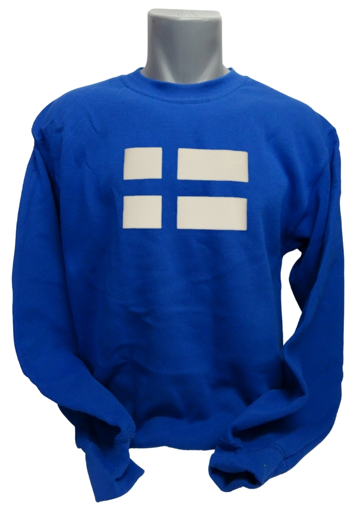 Finnland Sweatshirt blau