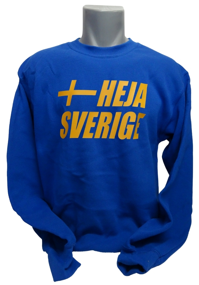 Schweden Sweatshirt Heja Sverige
