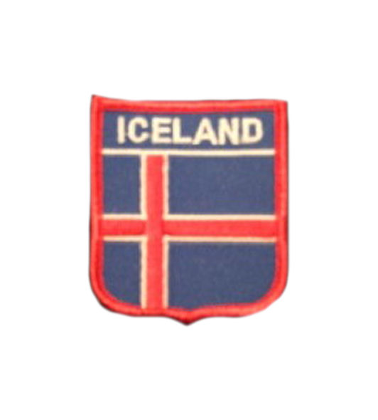 Island Aufnäher Wappen