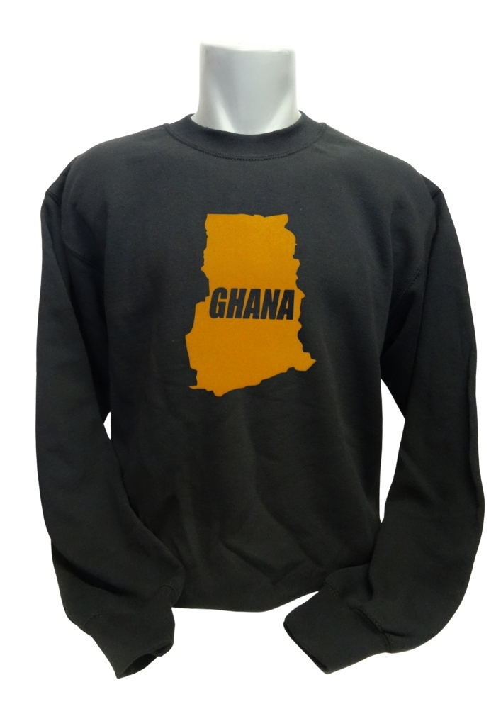 Ghana Sweatshirt Map&Name