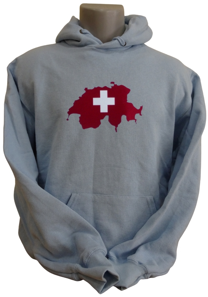 Schweiz Hoodie Map&Flag