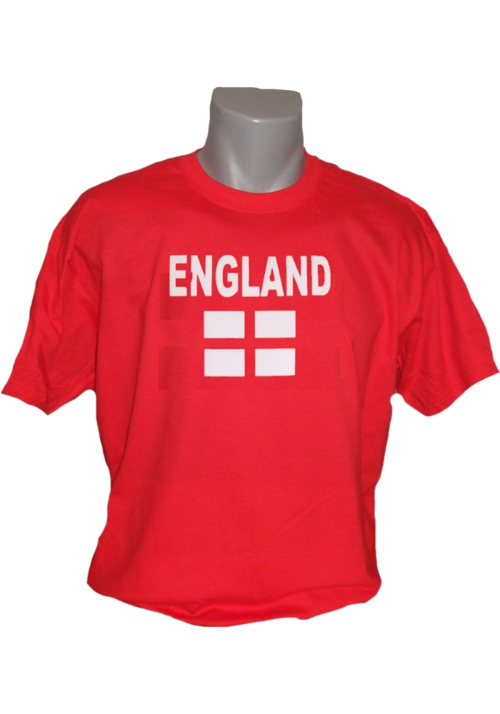 England T-Shirt N&F rot