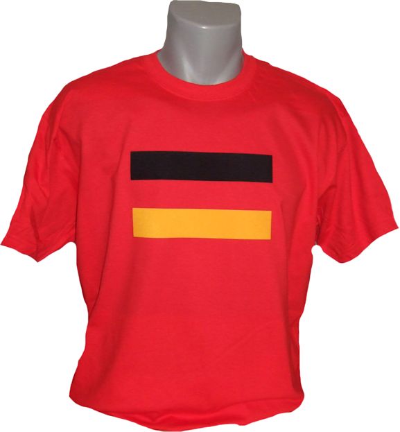 Deutschland T-Shirt Fahne