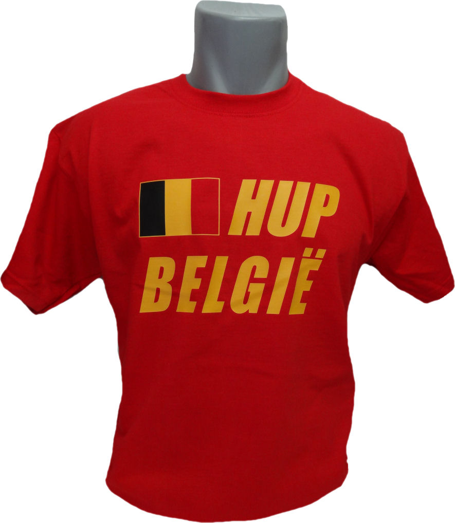 Belgien T-Shirt Hup Belgie