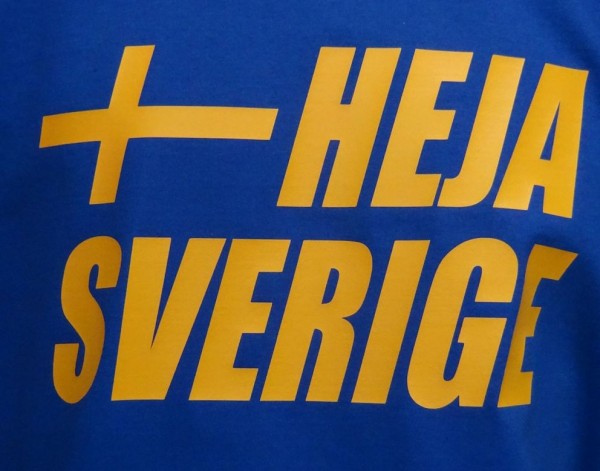 Schweden Sweatshirt Heja Sverige