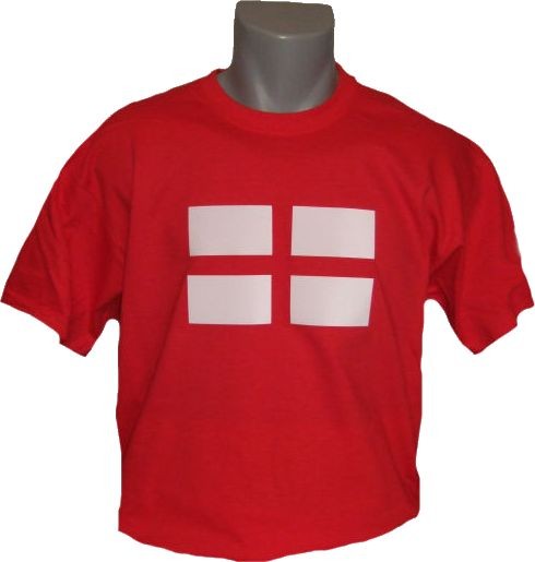 England T-Shirt rot