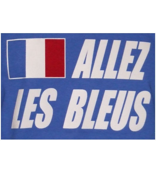 Frankreich Hoodie Allez les bleus