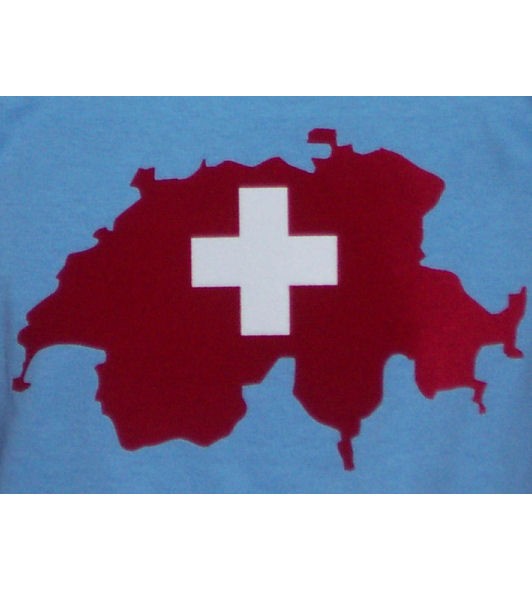 Schweiz Sweatshirt Map&Flag