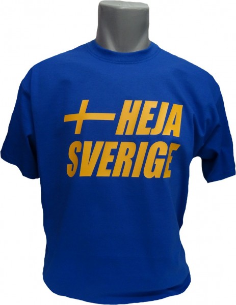 Schweden T-Shirt Heja Sverige